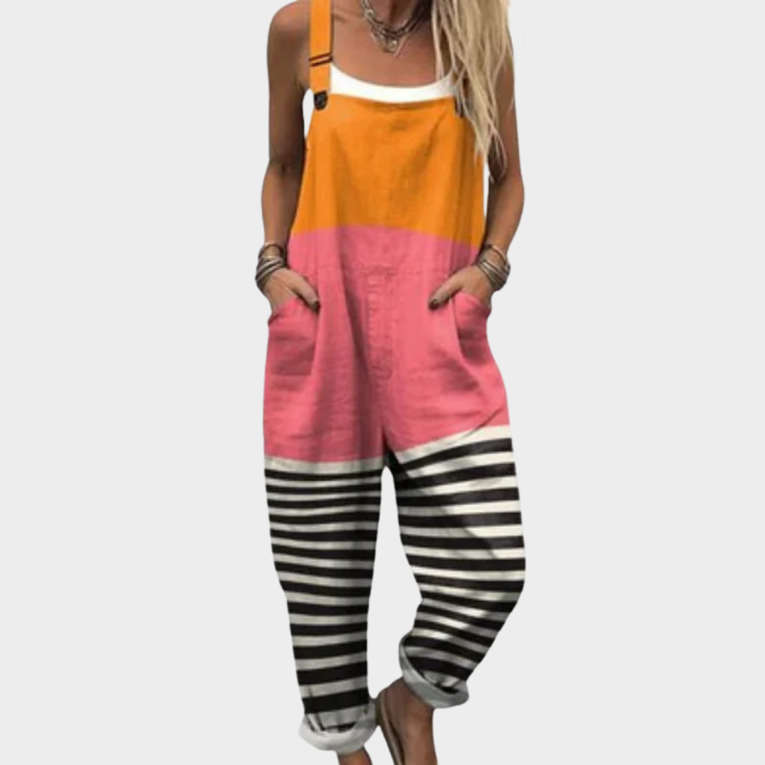 Comfortable Patterned Jumpsuit