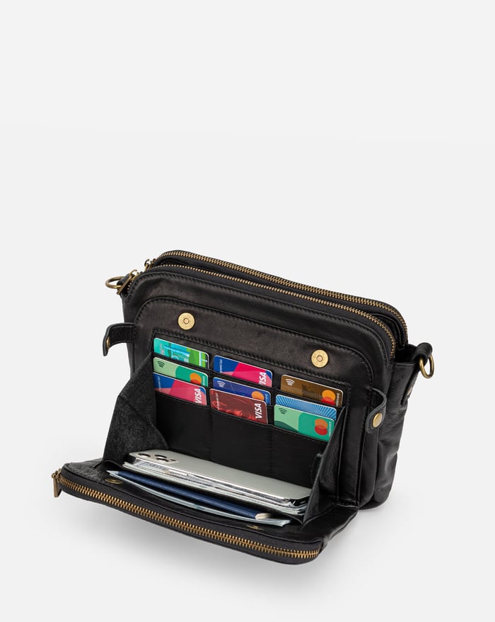 Jovie - Elegant Three-Layer Crossbody Bag