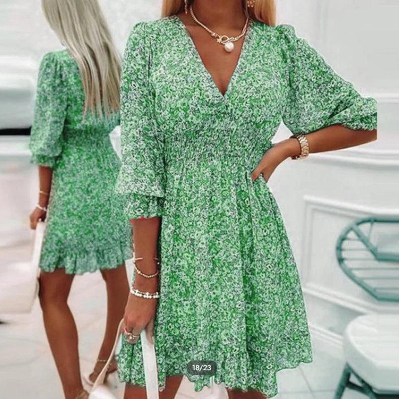 Sunna – Elegant Floral Dress