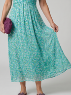 Juna | Short Sleeve Small Floral Mini Dress