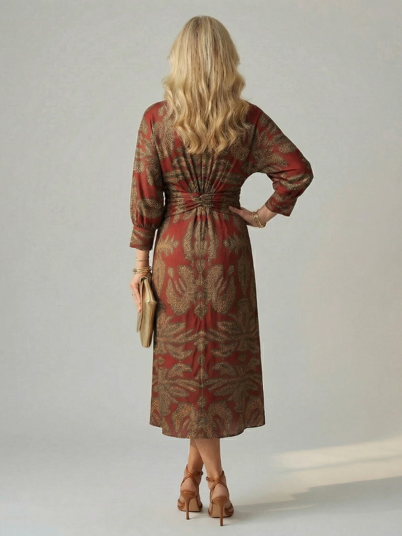 Lune | Natural Wrap Mini Dress