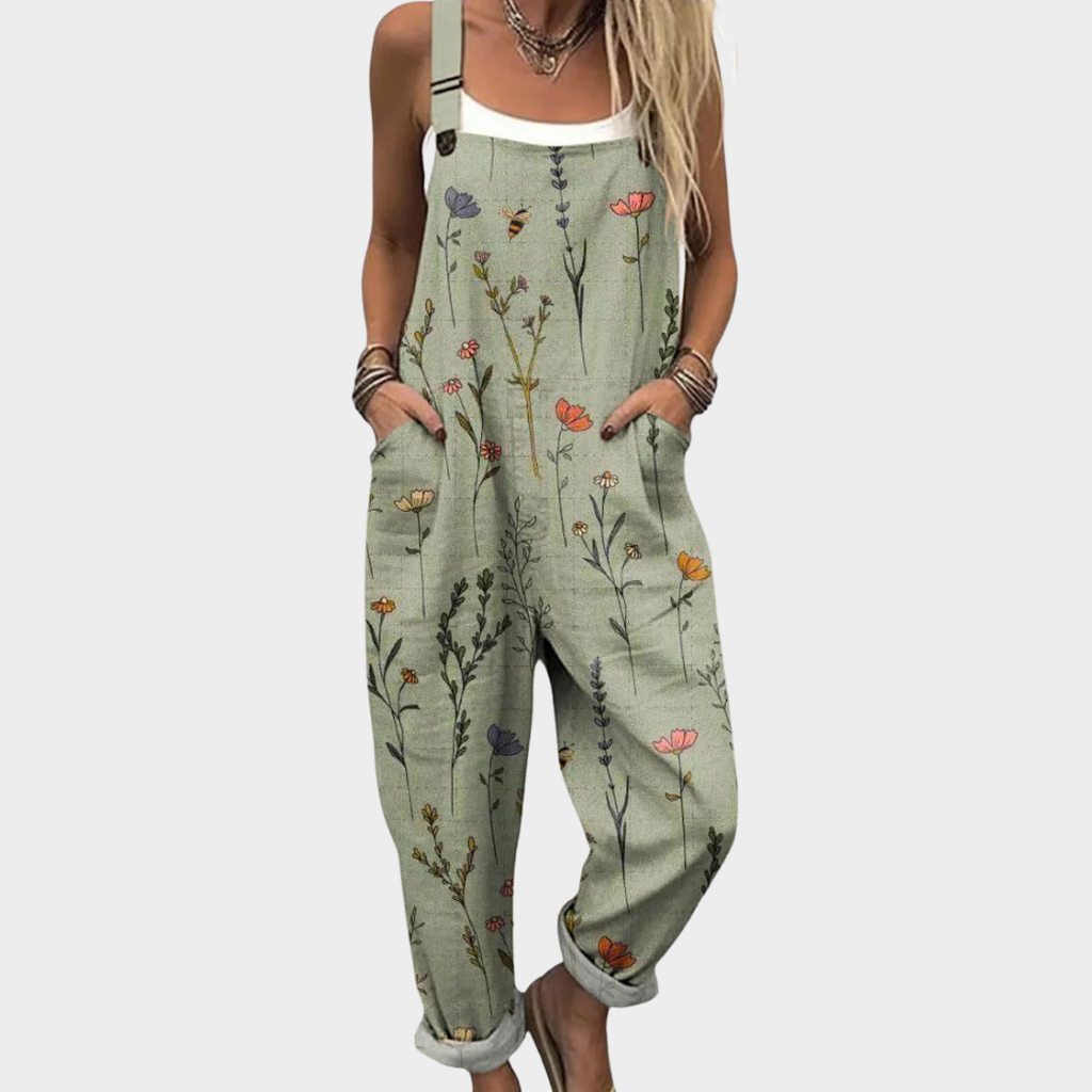 Judith | Comfortable Patterned Jumpsuit