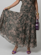 Calen | Off-Shoulder Flowy Mini Dress