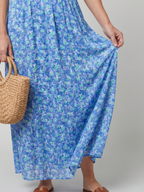 Juna | Short Sleeve Small Floral Mini Dress