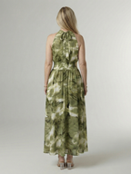 Sylin | Ruched Halterneck Mini Dress