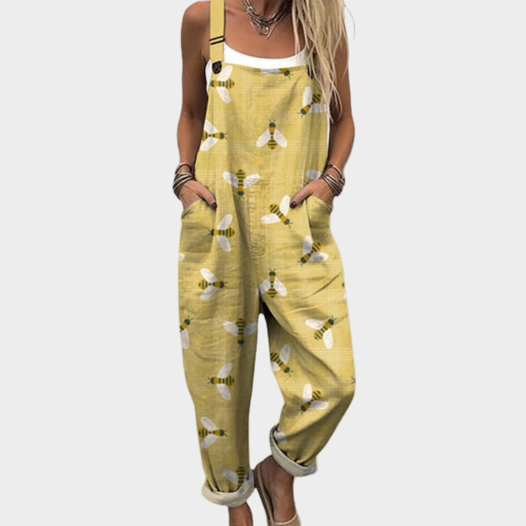 Comfortable Patterned Jumpsuit