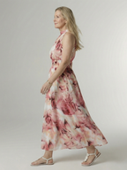 Sylin | Ruched Halterneck Mini Dress