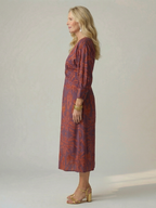 Lune | Natural Wrap Mini Dress