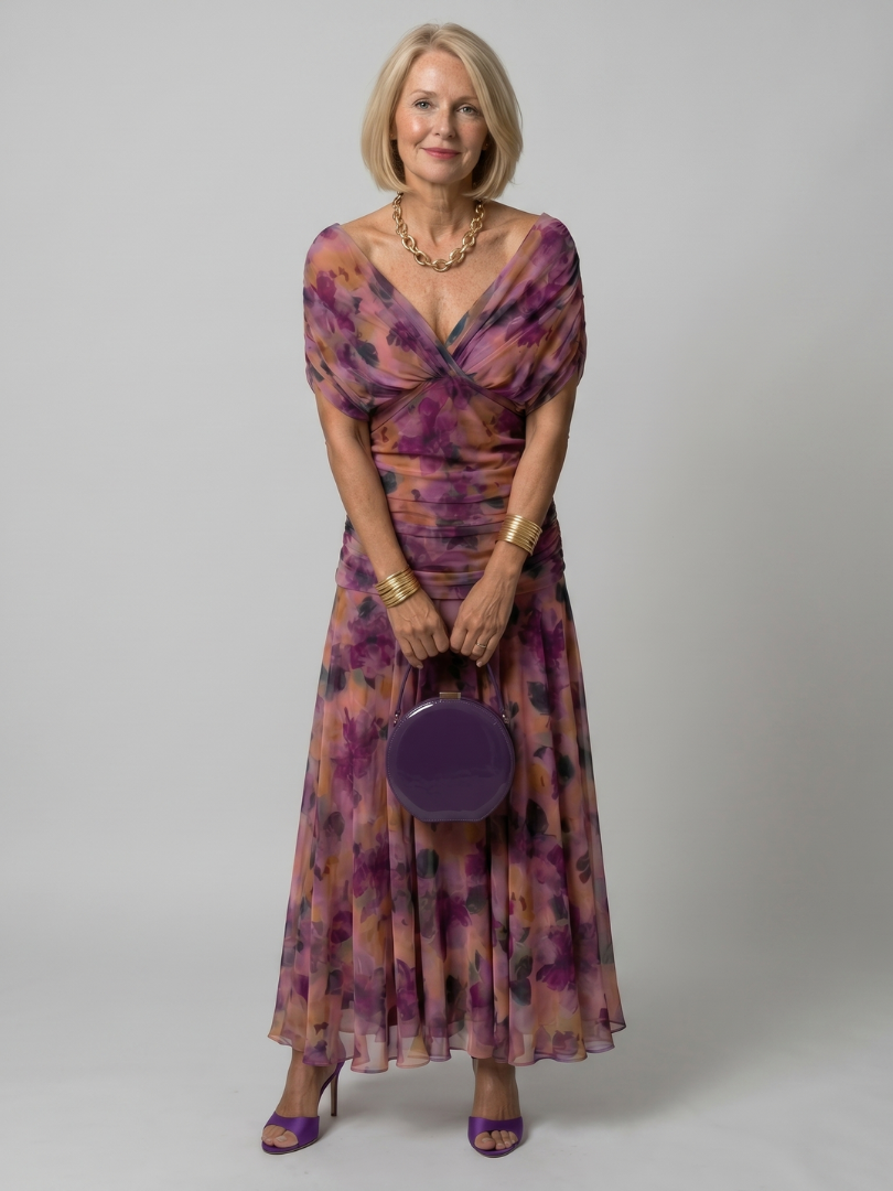 Calen | Off-Shoulder Flowy Mini Dress