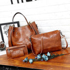 Sutton - Chic Retro 4-Piece Bag Set