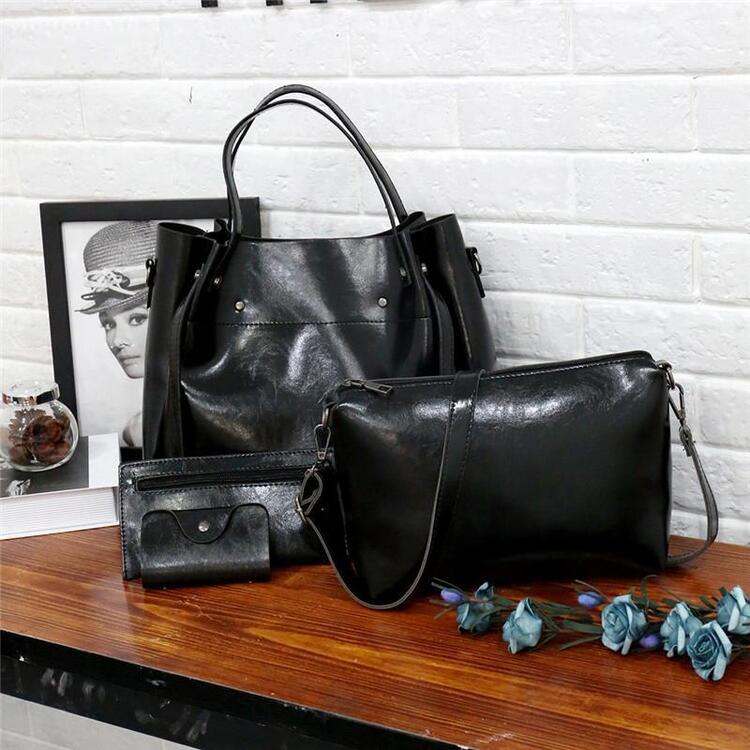 Sutton - Chic Retro 4-Piece Bag Set