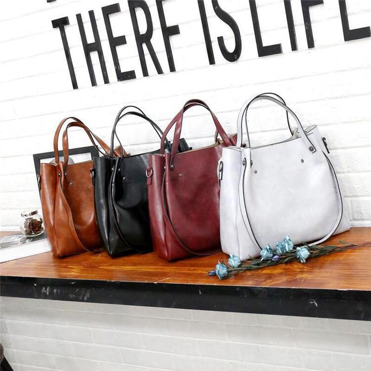 Sutton - Chic Retro 4-Piece Bag Set