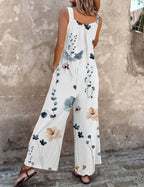 Comfortable Patterned Jumpsuit