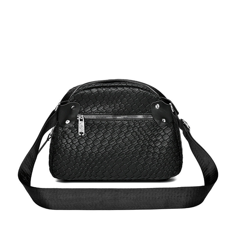 Soleil - Chic Lightweight Woven Crossbody Bag