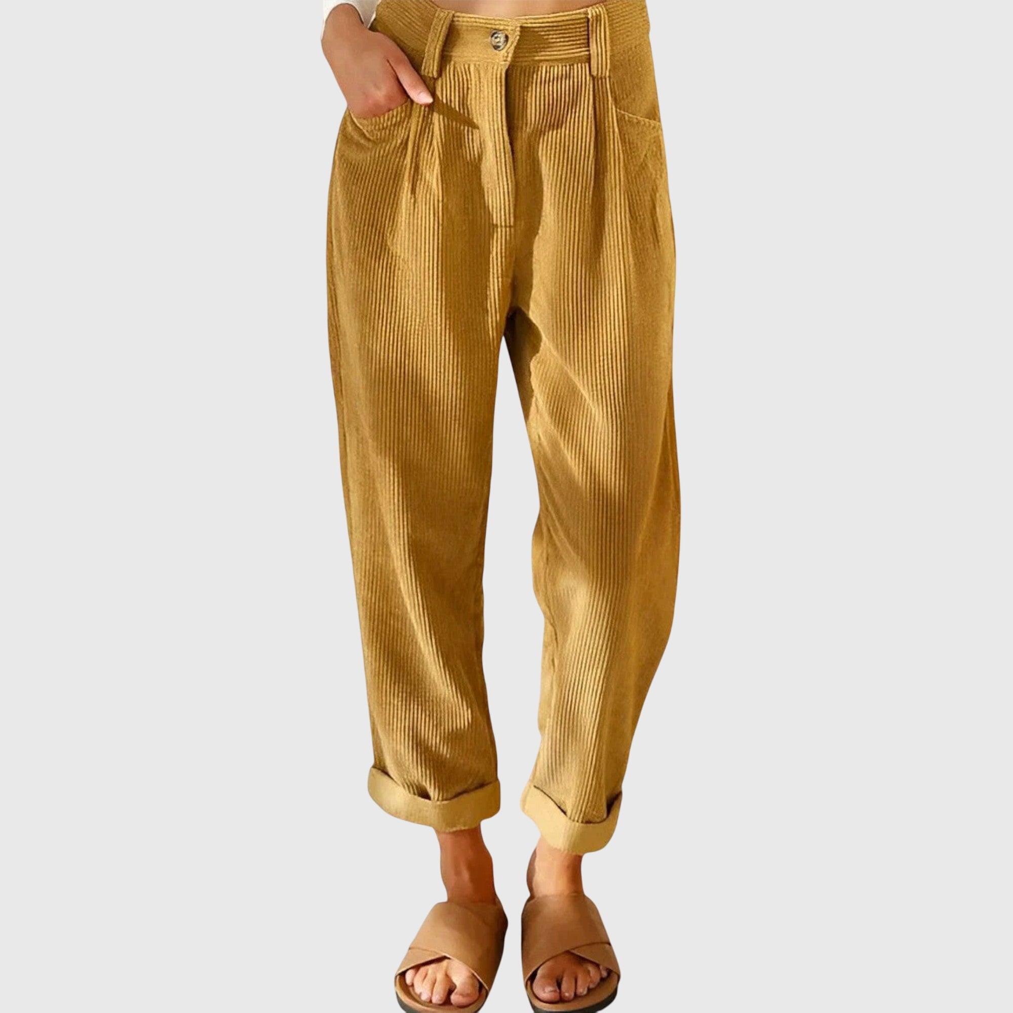 Jana - Modern Corduroy Trousers