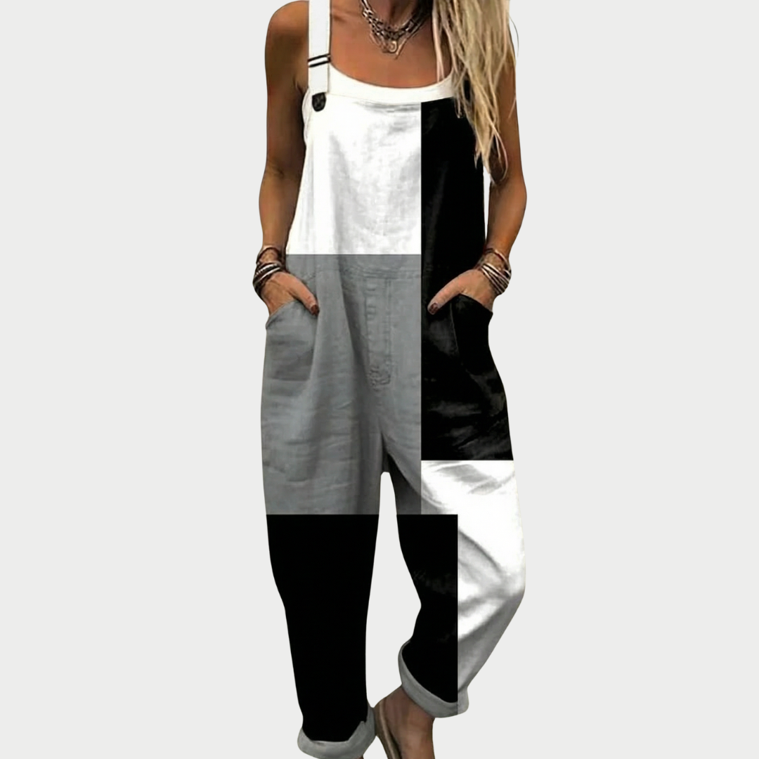 Comfortable Patterned Jumpsuit