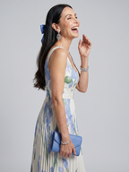 Ophelia | Sleeveless Square Neck Floral Mini Dress