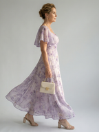 Vaelis | Flutter Sleeve Mini Dress