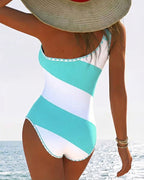 Isabella | Striped Swimsuit