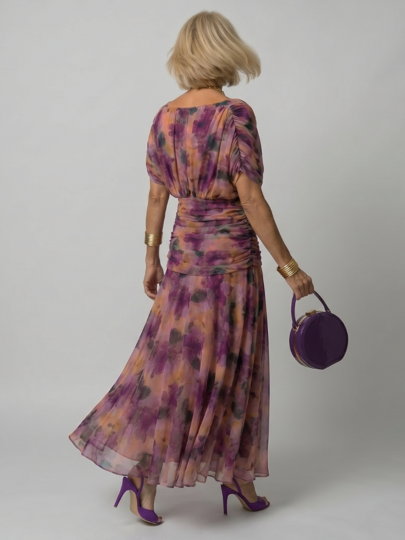 Calen | Off-Shoulder Flowy Mini Dress