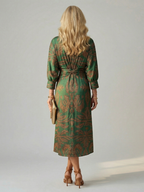 Lune | Natural Wrap Mini Dress