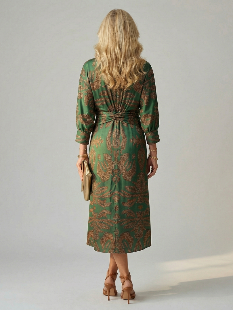 Lune | Natural Wrap Mini Dress