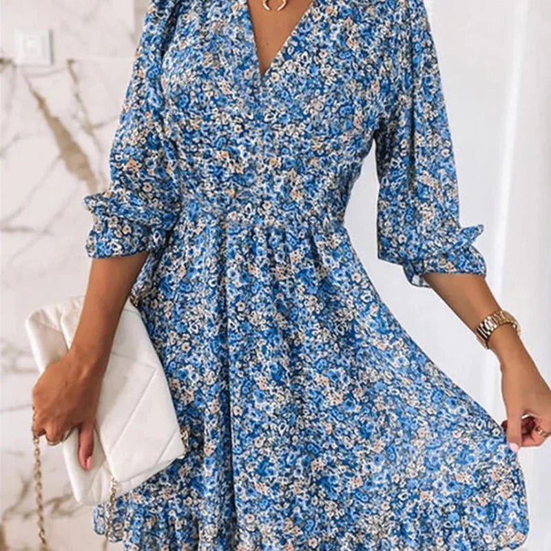 Sunna – Elegant Floral Dress