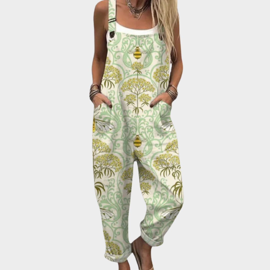 Comfortable Patterned Jumpsuit