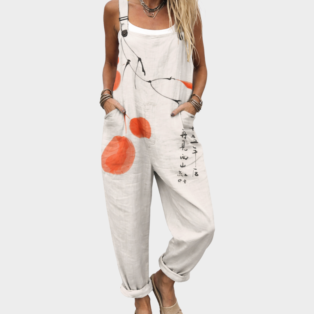 Comfortable Patterned Jumpsuit