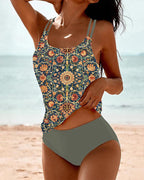 Georgia | Floral Print Tankini