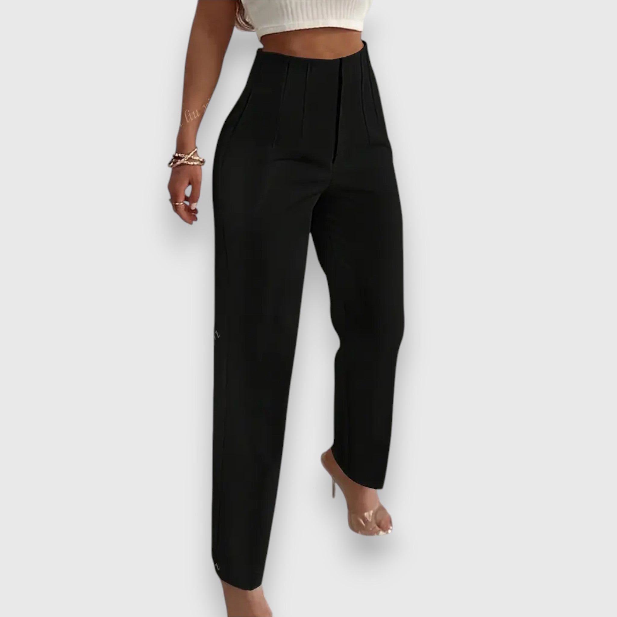 Verena – High-Waisted Hip Trousers