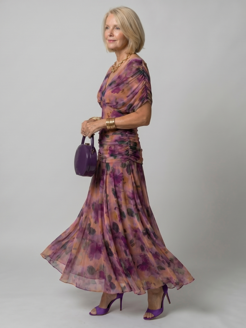 Calen | Off-Shoulder Flowy Mini Dress