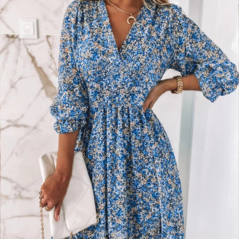 Sunna – Elegant Floral Dress