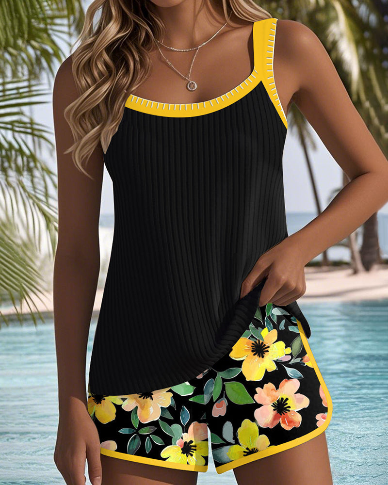 Freya | Floral Print Two-Piece Set