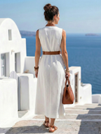 Myra | Contrast Trim Mini Dress