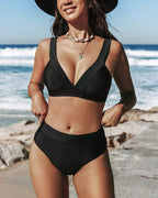 Ruby | Solid Colour Two-Piece
