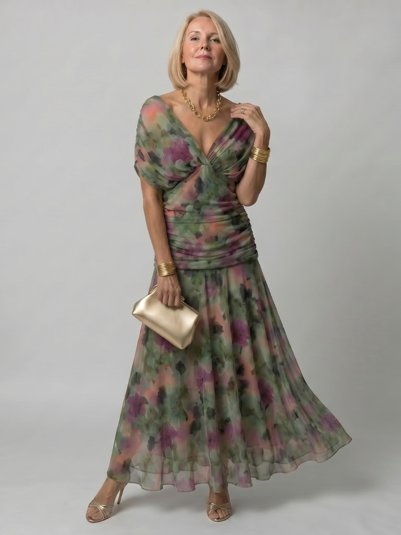 Calen | Off-Shoulder Flowy Mini Dress