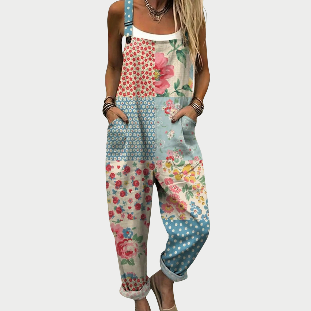 Comfortable Patterned Jumpsuit