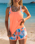 Poppy | Floral Print Tankini