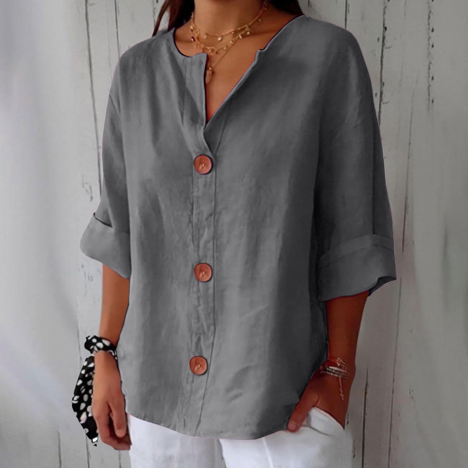 Olivia | Loose-Fit Summer Blouse