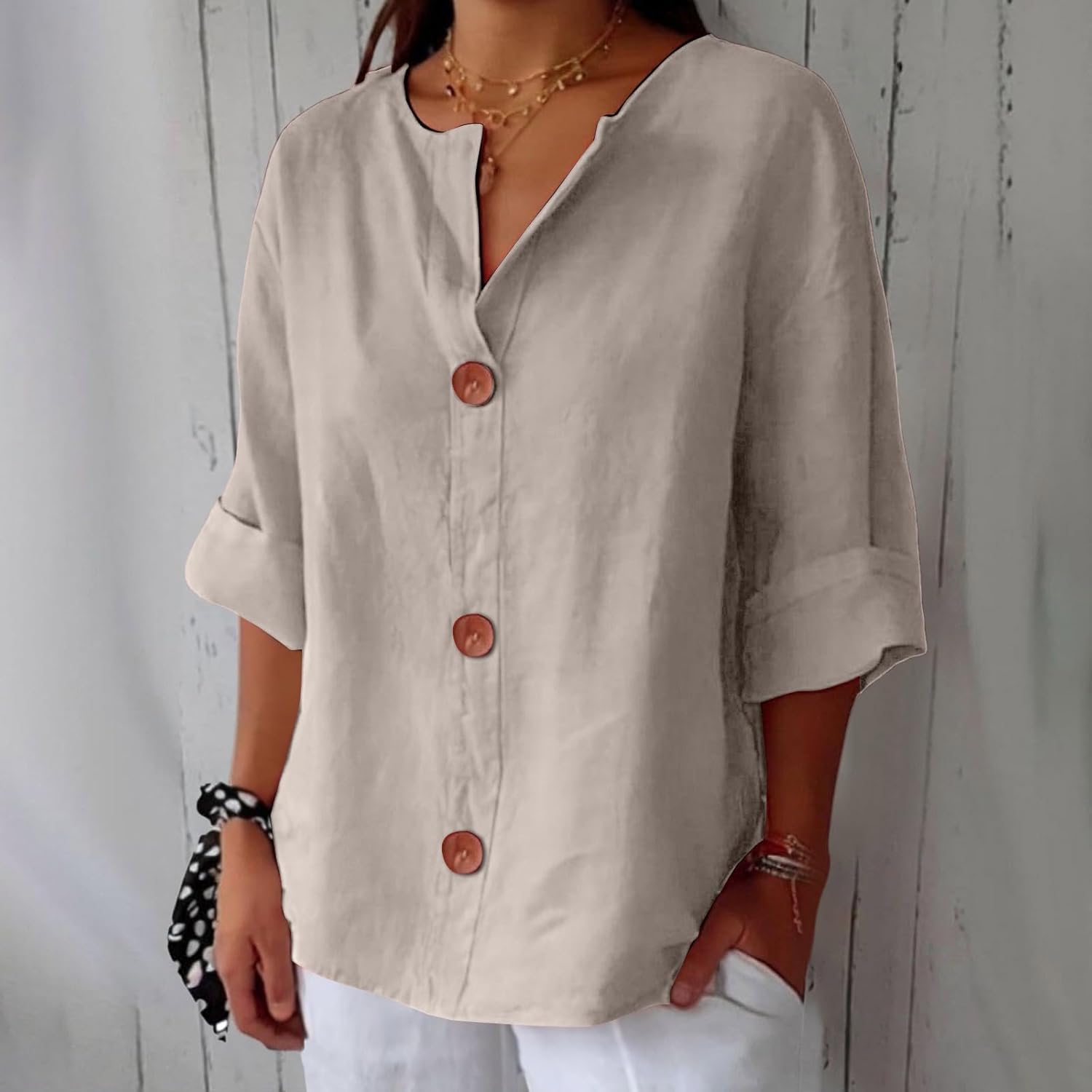 Olivia | Loose-Fit Summer Blouse