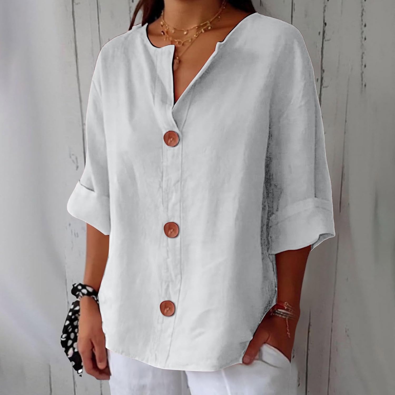 Olivia | Loose-Fit Summer Blouse