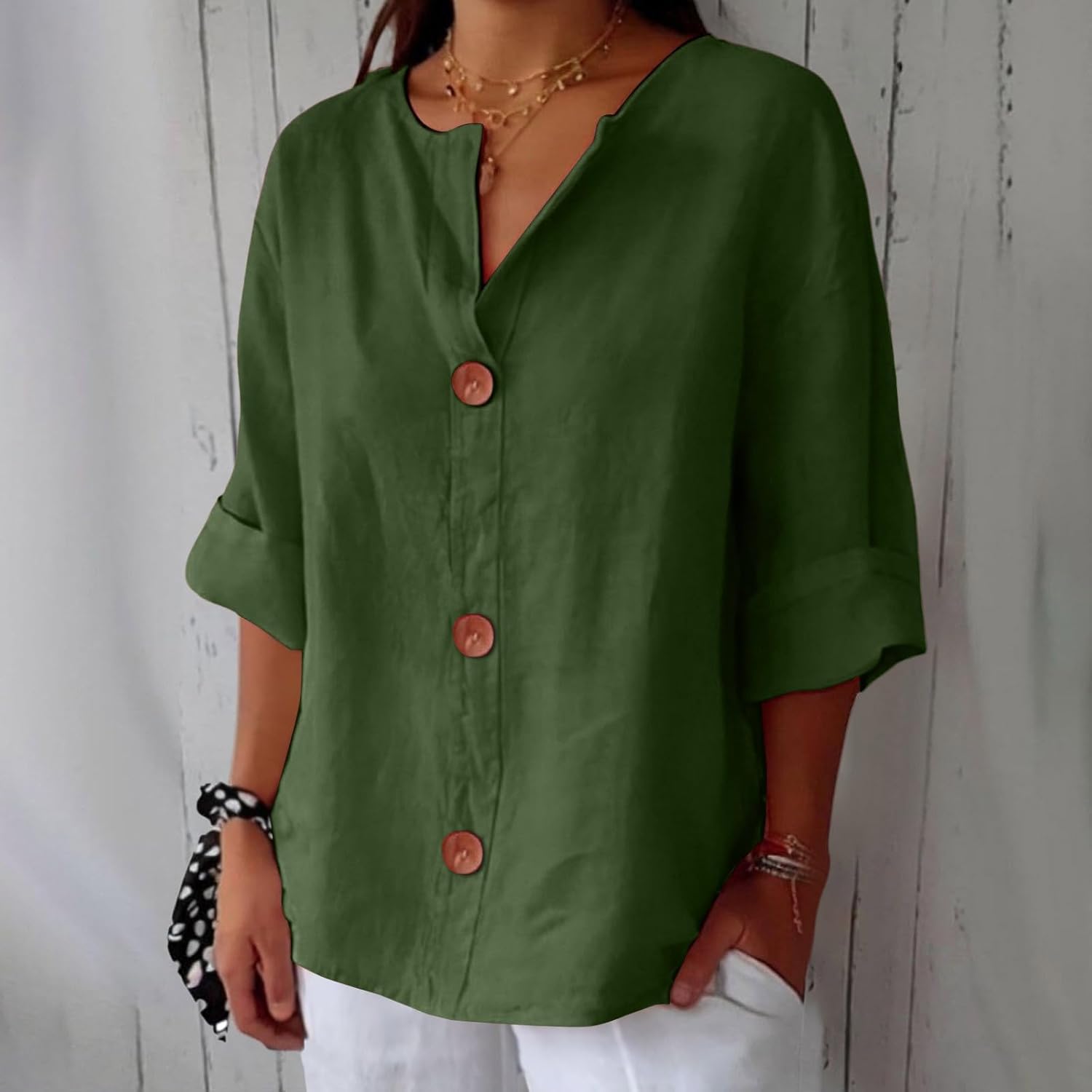 Olivia | Loose-Fit Summer Blouse