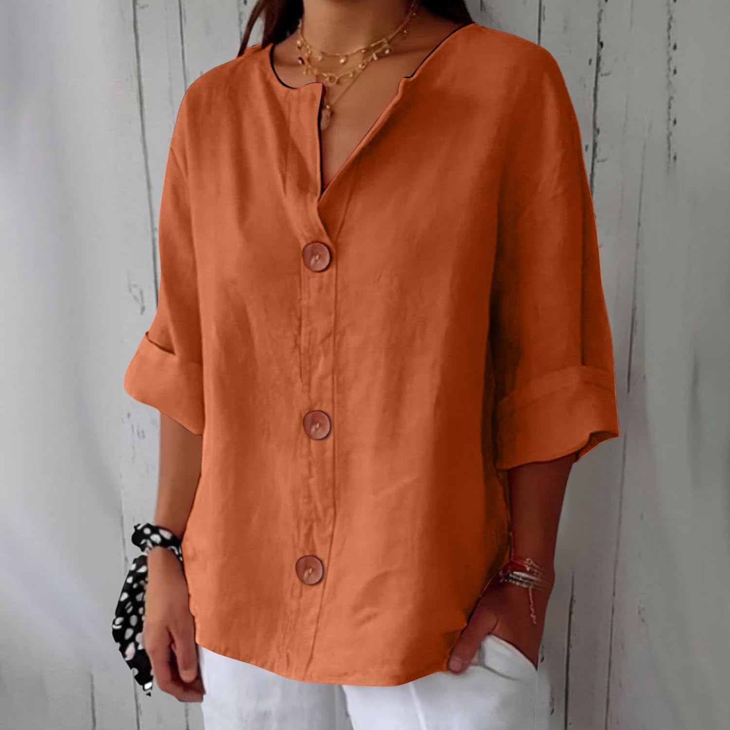 Olivia | Loose-Fit Summer Blouse