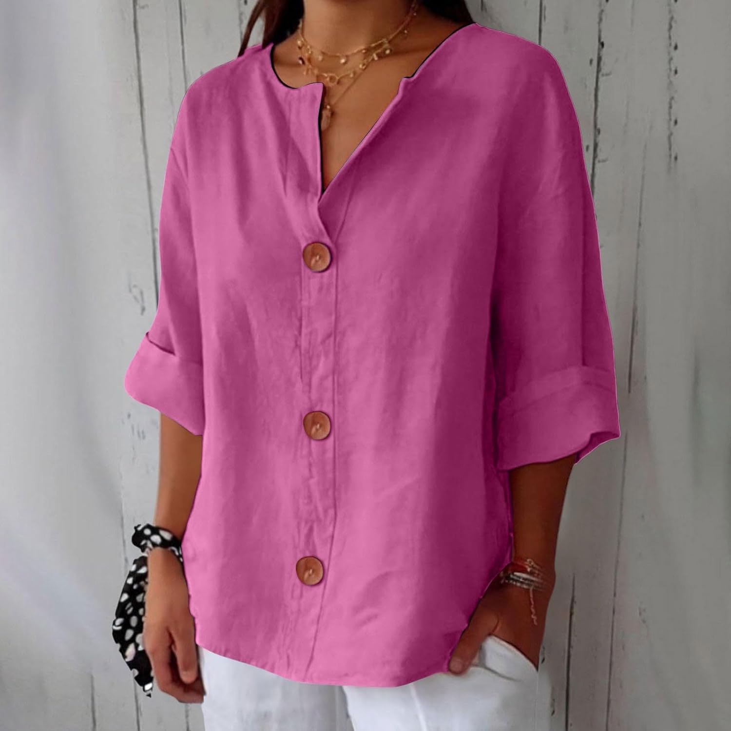 Olivia | Loose-Fit Summer Blouse