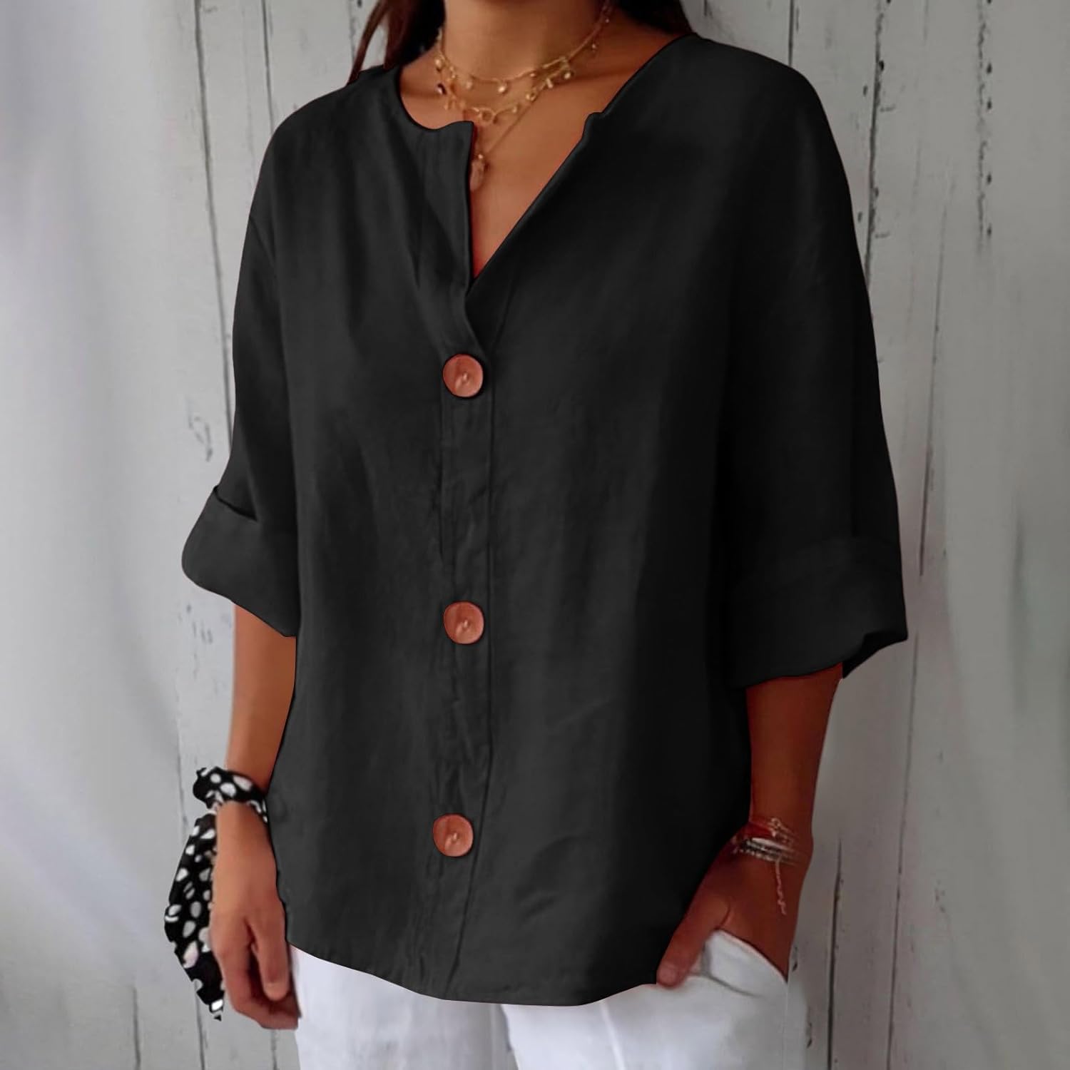 Olivia | Loose-Fit Summer Blouse