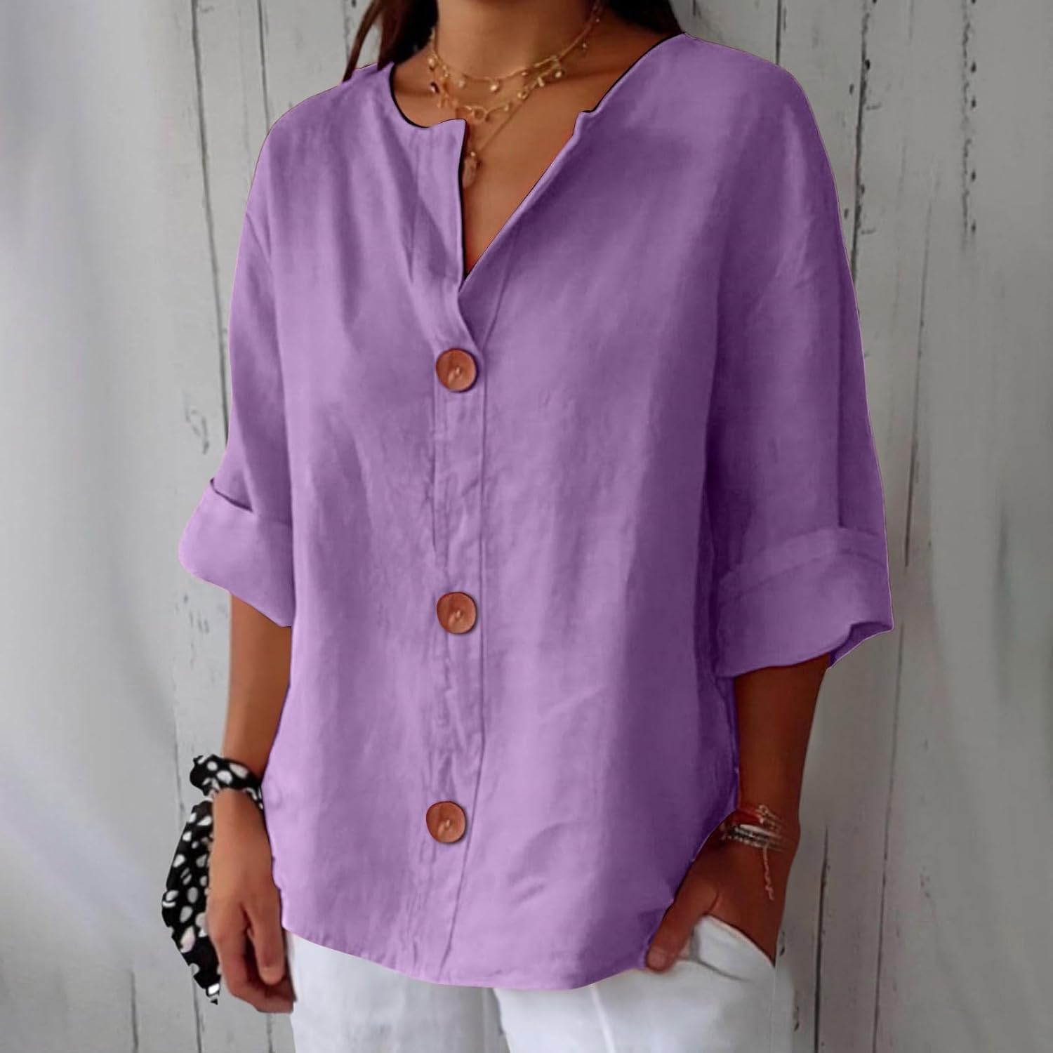 Olivia | Loose-Fit Summer Blouse