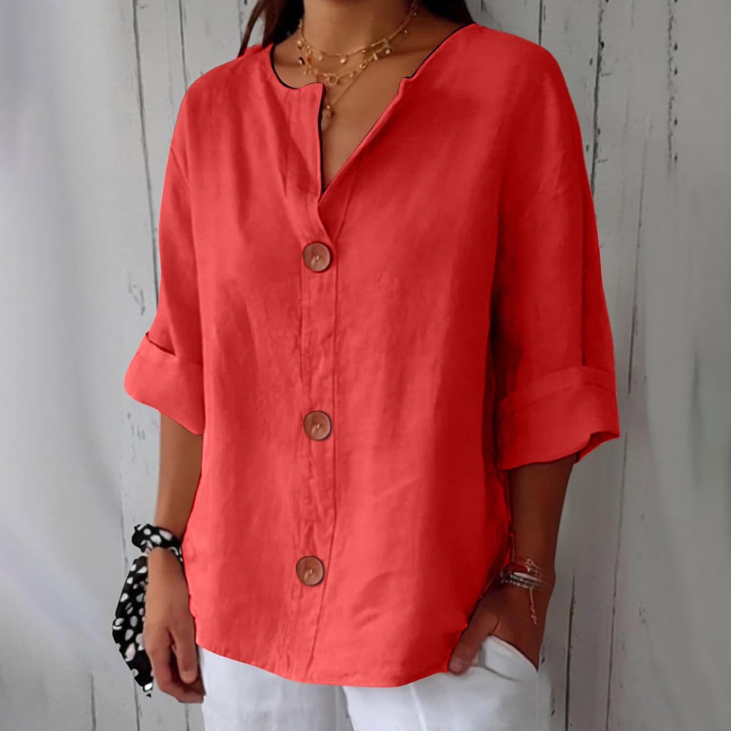 Olivia | Loose-Fit Summer Blouse