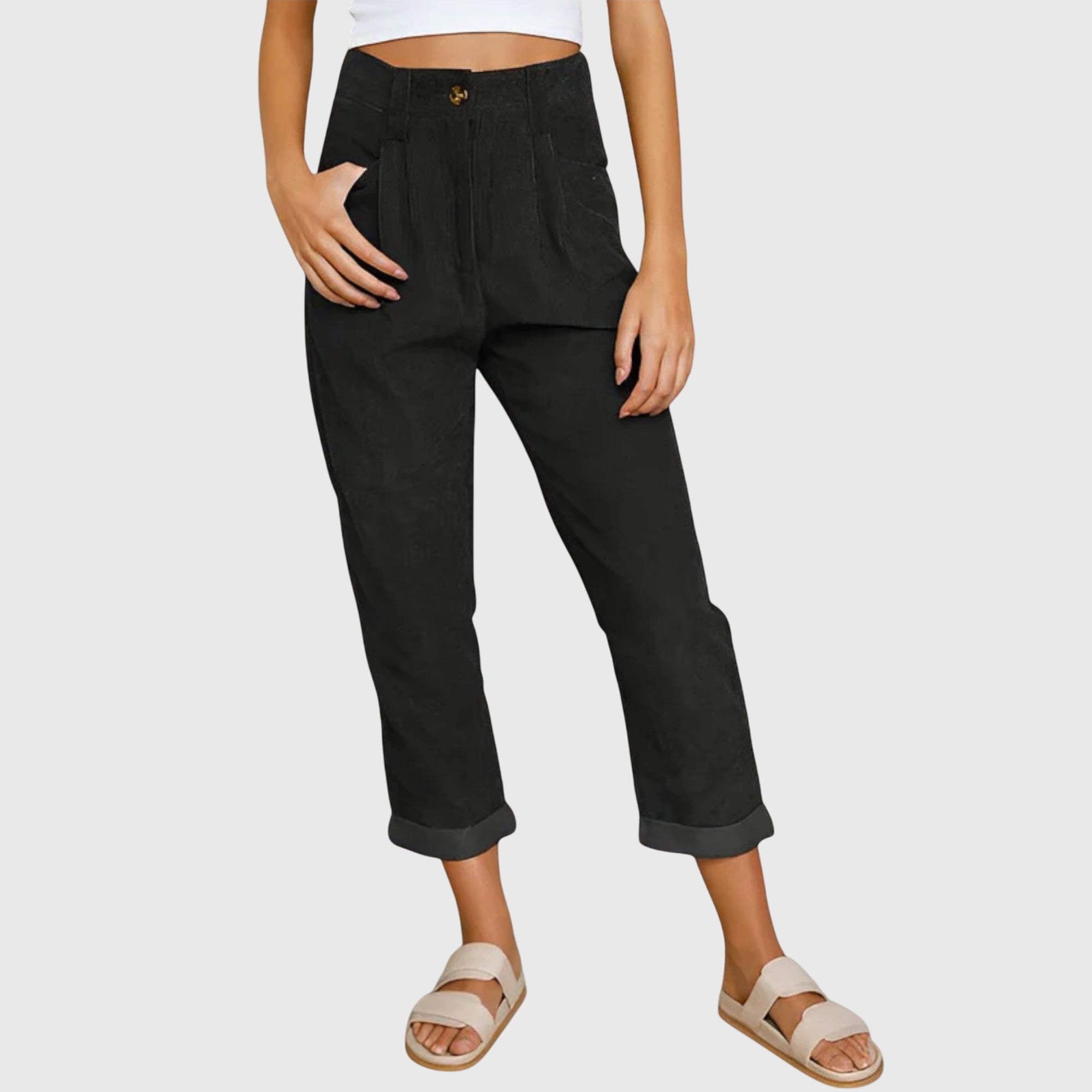 Jana - Modern Corduroy Trousers