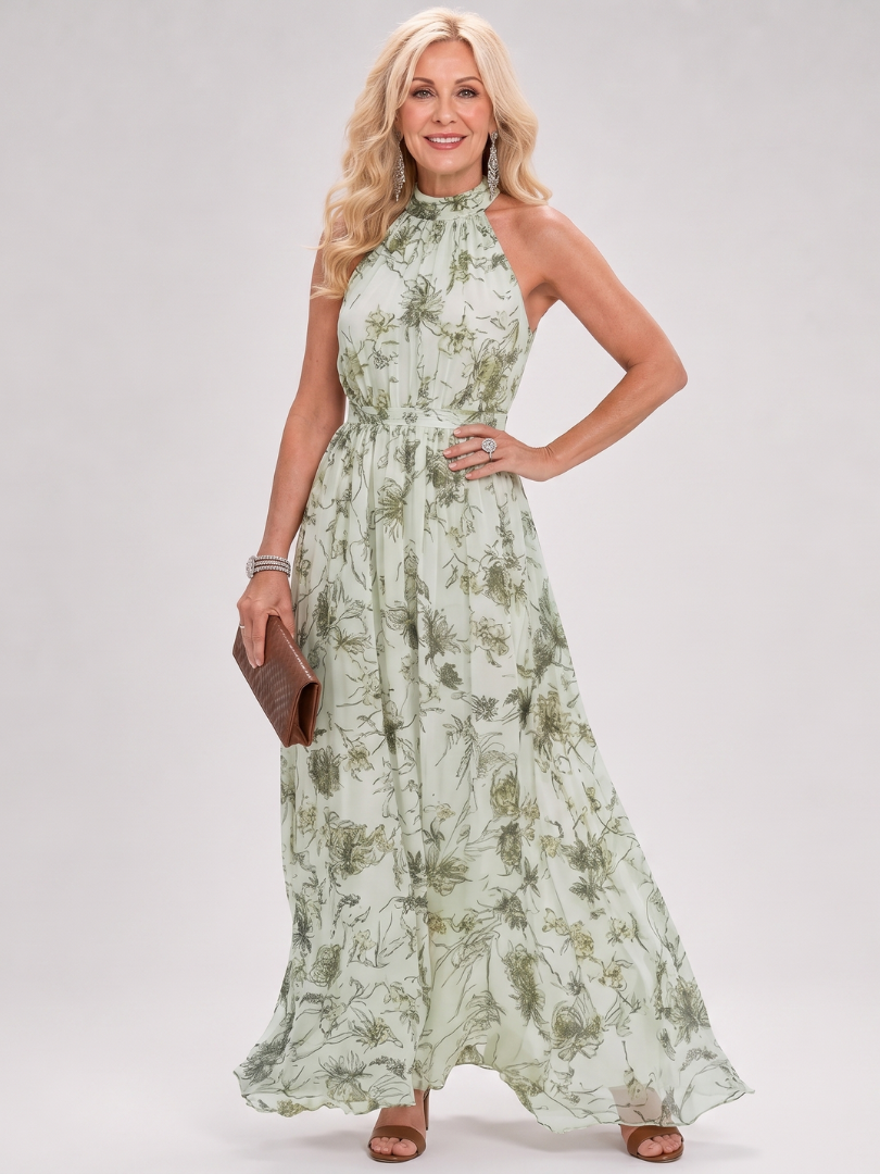 Guinevere | Floral Flowy Skirt Mini Dress